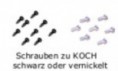 Schrauben zu KOCH